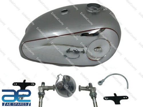 Bsa goldstar chrome fuel tank - fuel,