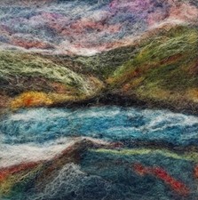 Needle Felted Lakeland, Lakes