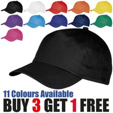Baseball Cap Mens Womens Adjustable Plain Adults Summer Classic Sports Sun Hat