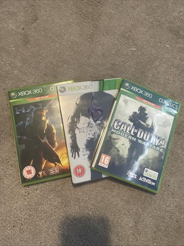 Halo call duty mwiv and - 3,,