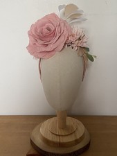 Large Silk Blush Pink Rose &