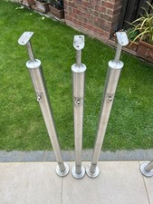 Stainless Steel Balustrade Posts X3 Grade 316 Balcony