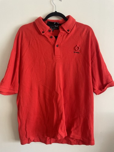 Raf simon red - red, polo