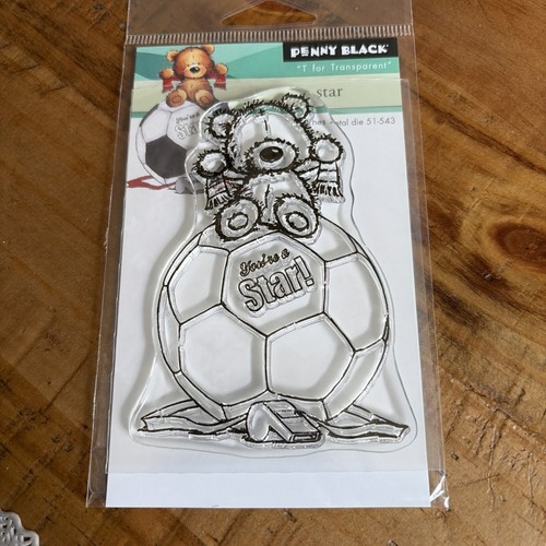 Penny black clear stamp - penny, set