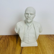 Old USSR Big LENIN Bisque BUST