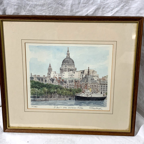 Glyn martin framed - glyn, numbered