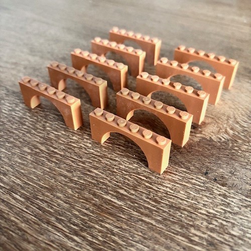 10x lego 1x6x2 - 10x, brick