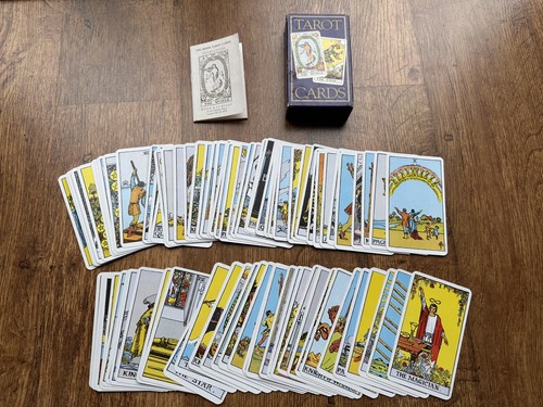 Vintage tarot cards 1987 - cards,