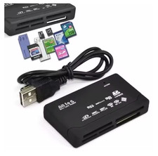 Memory Card Reader All in One USB Adapter SD SDHC Mini Micro M2 MMC XD CF MS