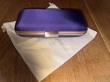 Hobbs Violet Regent clutch bag with detachable chain handle. Brand New with Tag