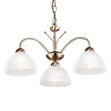 3 Lights Antique Brass Finish