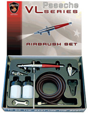 Paasche VL Airbrush Set with 3 Heads P-VL-SET