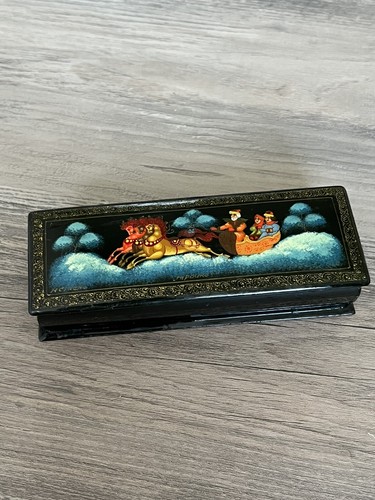 Vintage russian lacquer - vintage,