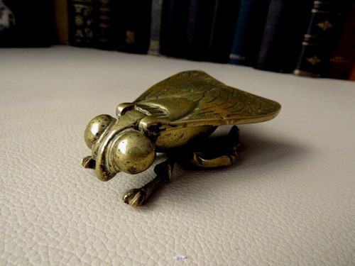 Vintage brass fly - vintage,