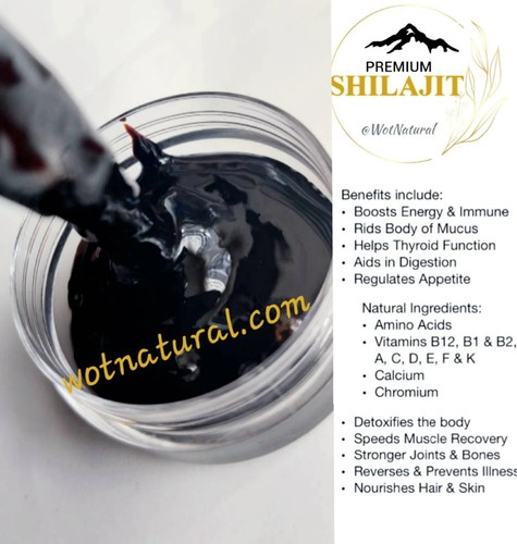Shilajit resin altai - resin, mountains