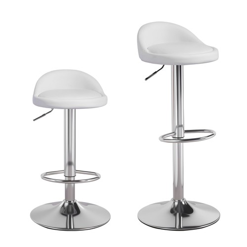 Set bar stools low back - 2,