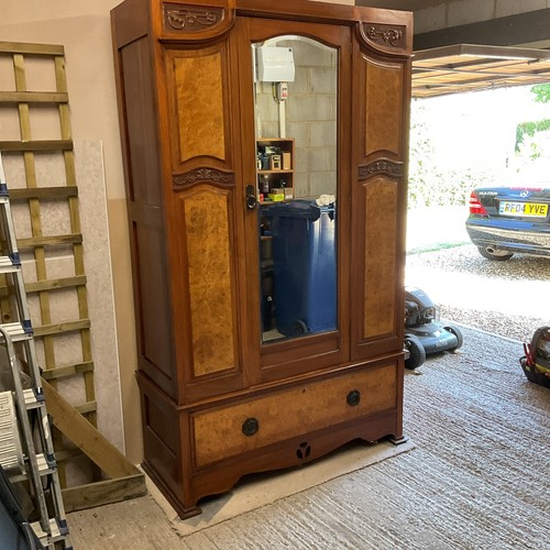 1930s gentleman walnut burr - 1930s,