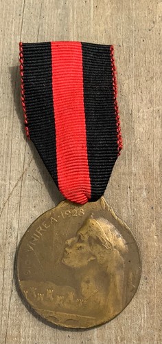 Romanian medal 1918 1928 - romanian,