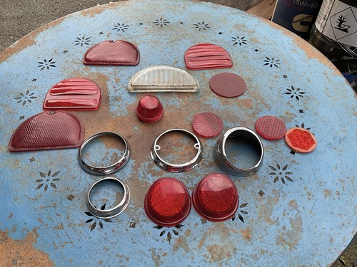 Selection vintage rear light - selection,