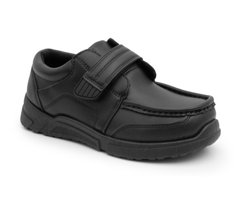 Boys touch fasten school shoes - fasten,
