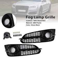 2PCS Black Front Fog Grill