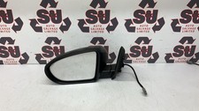 Nissan Qashqai J10 06-13 n/s near passenger left wing door mirror black 02620