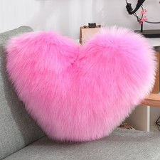 Love Heart Shape Fluffy Plush