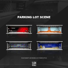 1/64 Diorama Car Garage Model