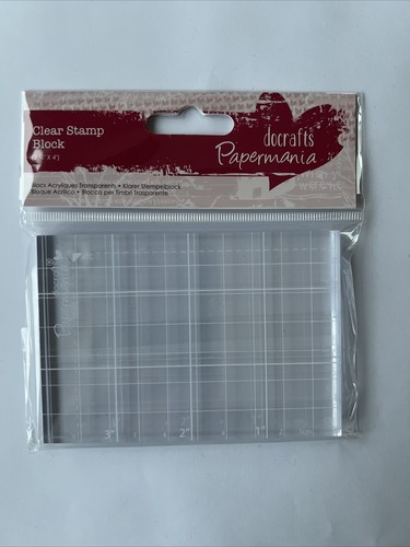 Papermania clear stamp block - papermania,