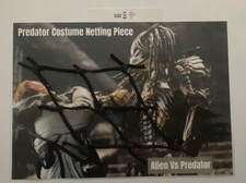 AVP Alien Vs Predator Costume Net Prop Display Movie Coa Rare Used Gift