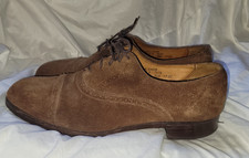 Loake Brown Suede Oban Brogues