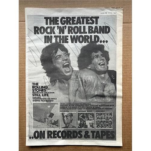 Rolling stones still life - rolling,