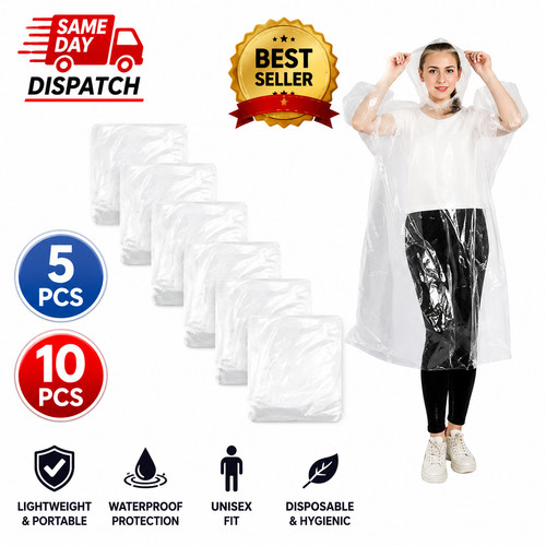 Disposable emergency raincoat - disposable,