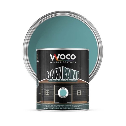 Barn paint seam foam blue - paint-,