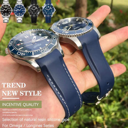 Rubber watch strap for - strap,
