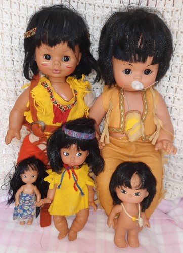 Vintage indian dolls - vintage,