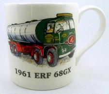 ERF LORRIES Large Bone China