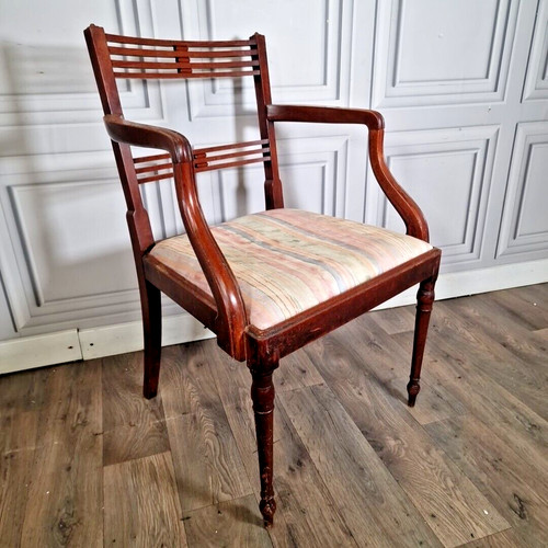 Antique desk elbow chair - antique,
