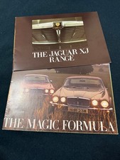 Jaguar XJ Brochures x2 - 1974