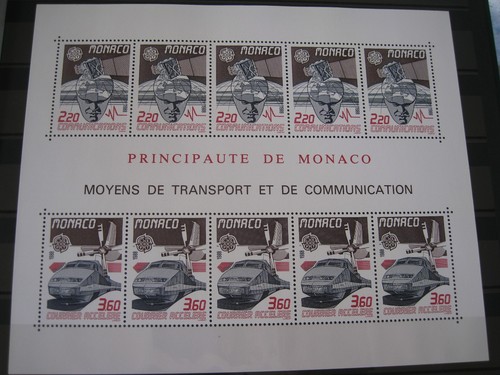 Monaco mnh 1988 europa - monaco,