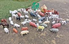 Vintage 1970s plastic toy - vintage, farm