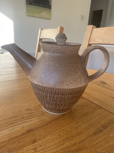 Vintage pottery teapot bristow - vintage,