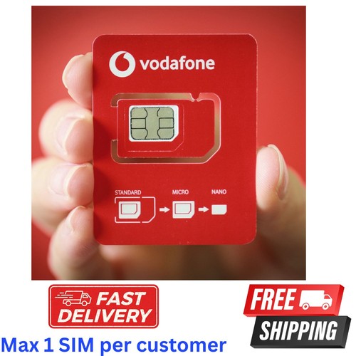 New vodafone sim - new,