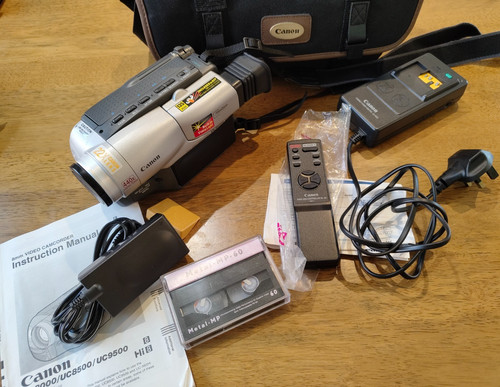 Canon uc8000 8mm video - canon,