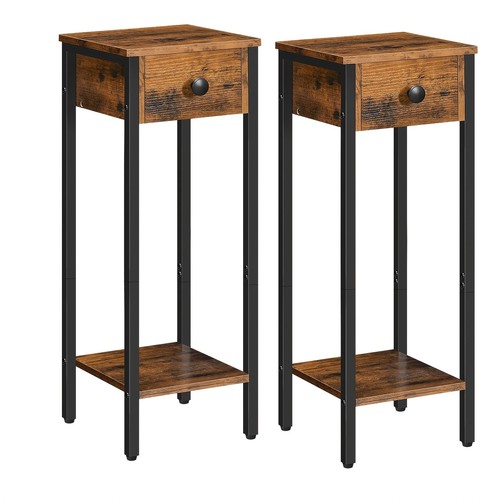 Set tall bedside table - tall,