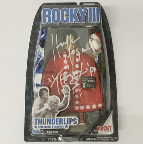 Hulk hogan signed - signed, thunderlips