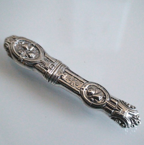 Sterling silver needle case - sterling,