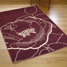 New Modern Cameo Floral Rug