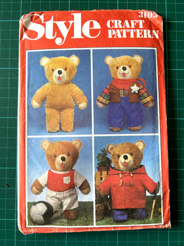 Vintage teddy bear clothes - vintage,
