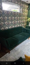 Beautiful Green Sofa And Chair.... £500 ONO